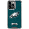 NFL Philadelphia Eagles Distressed iPhone 15 Pro Clear Case
